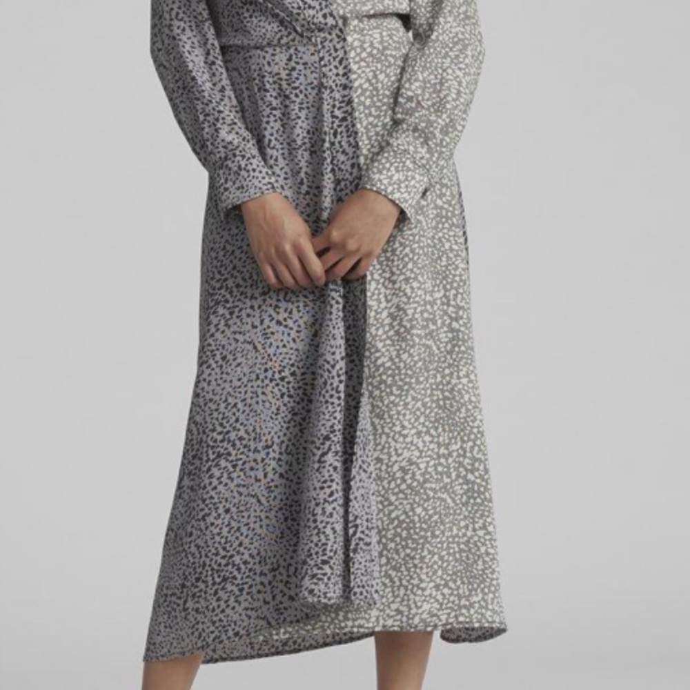 Rag & Bone Karen Cheetah Print Wrap Dress